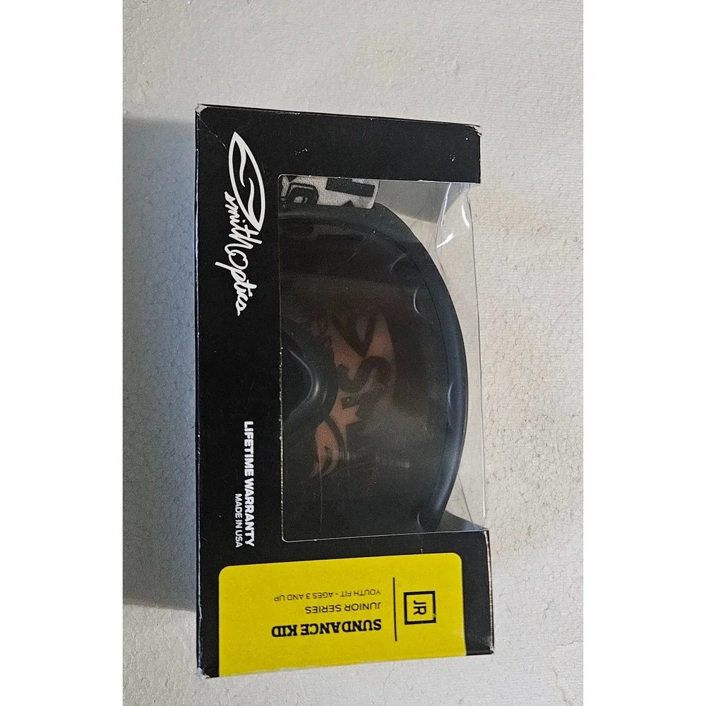 Smith Optics Sundance Kid Junior Snow Goggles Youth Black White‎ Ages 3+ New
